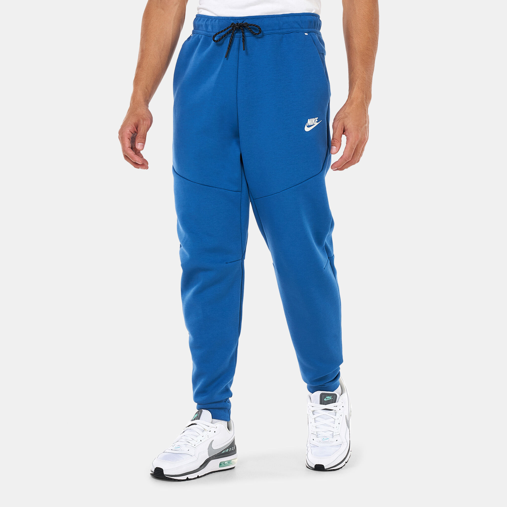 Nike tech fleece joggers blue clearance