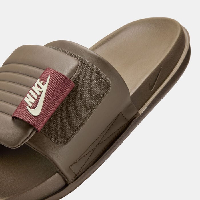 Nike Men's Offcourt Adjust Slides Brown Nike Men's Offcourt Adjust Slides Brown image number 4