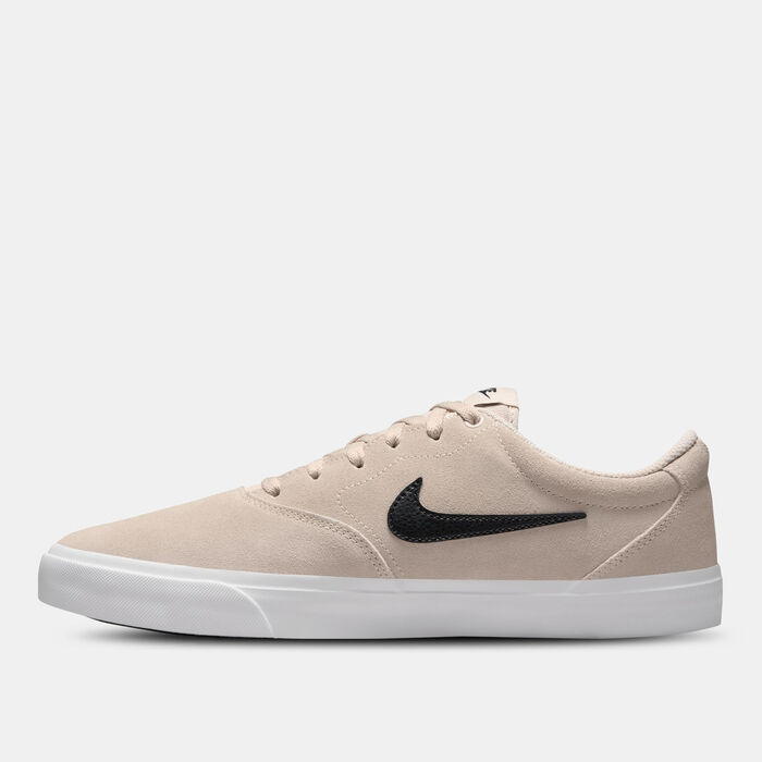 Nike Men's SB Charge Suede Shoes Beige image number 2