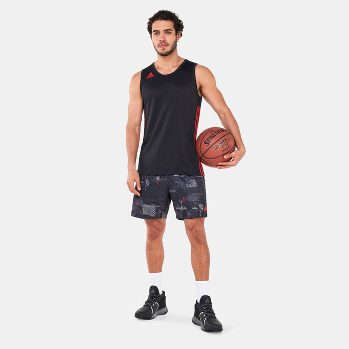 adidas Men's 3G Speed Reversible Jersey Black adidas Men's 3G Speed Reversible Jersey Black image number 2