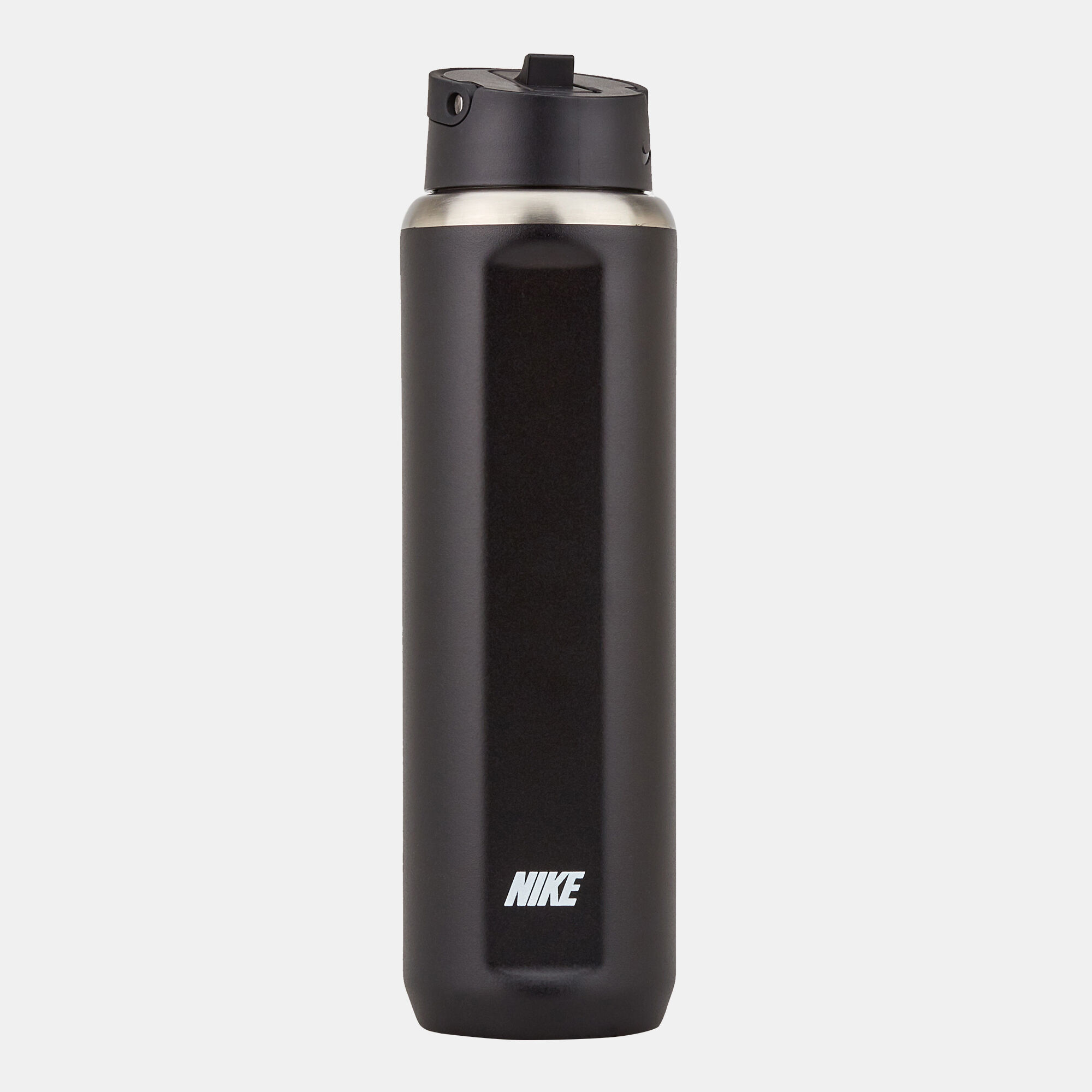 Buy Nike Stainless Steel Recharge Straw Water Bottle Black in KSA SSS