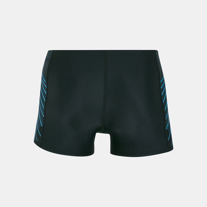 Men's Hexagonal Tech Panel Swimming Shorts Men's Hexagonal Tech Panel Swimming Shorts image number 1