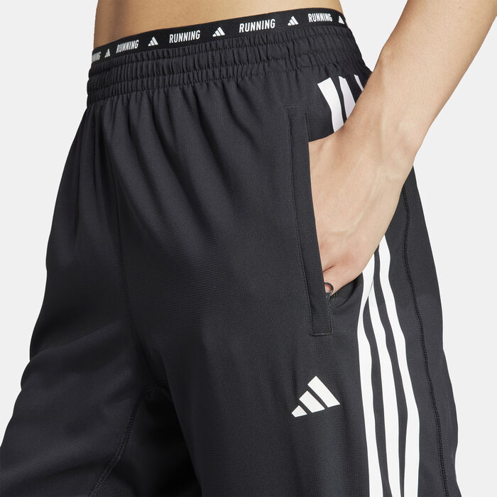 adidas Women's Own the Run 3-Stripes Joggers Black adidas Women's Own the Run 3-Stripes Joggers Black image number 3