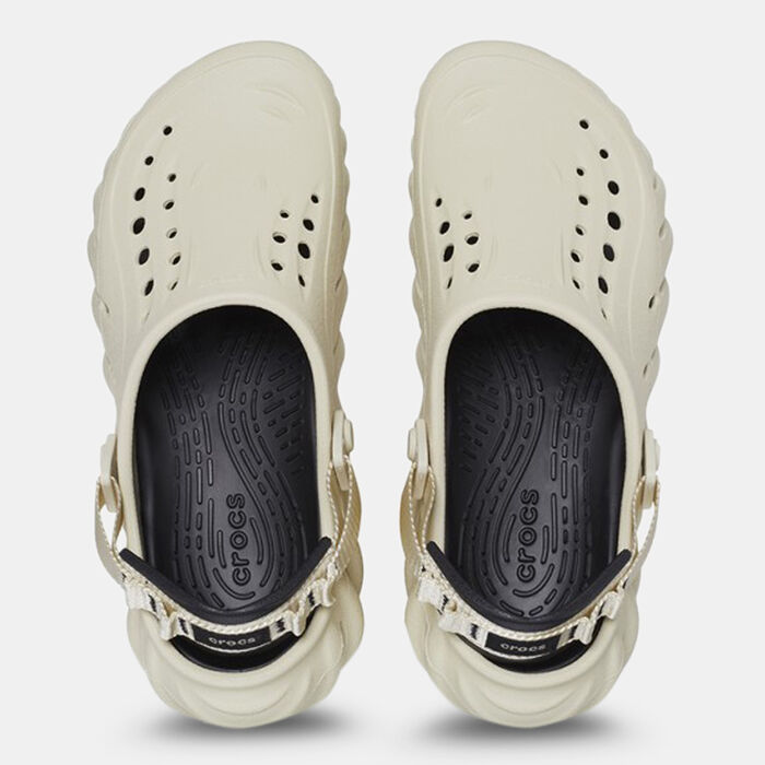 Crocs Men's Echo Clog Beige image number 3
