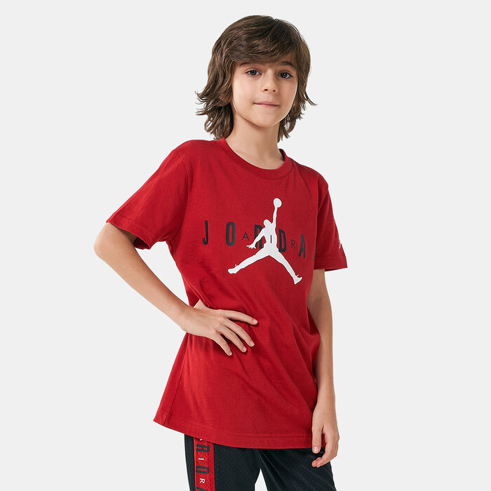 Jordan Kids' Air T-Shirt (Older Kids) Red Jordan Kids' Air T-Shirt (Older Kids) Red image number 0