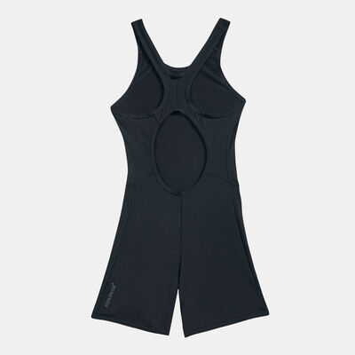 Speedo Kids' Essential One Piece Swimsuit (Older Kids) Black