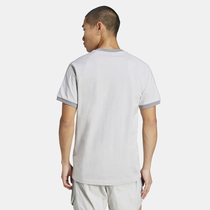 adidas Originals Men's Adicolor Classics 3-Stripes T-Shirt Grey adidas Originals Men's Adicolor Classics 3-Stripes T-Shirt Grey image number 1