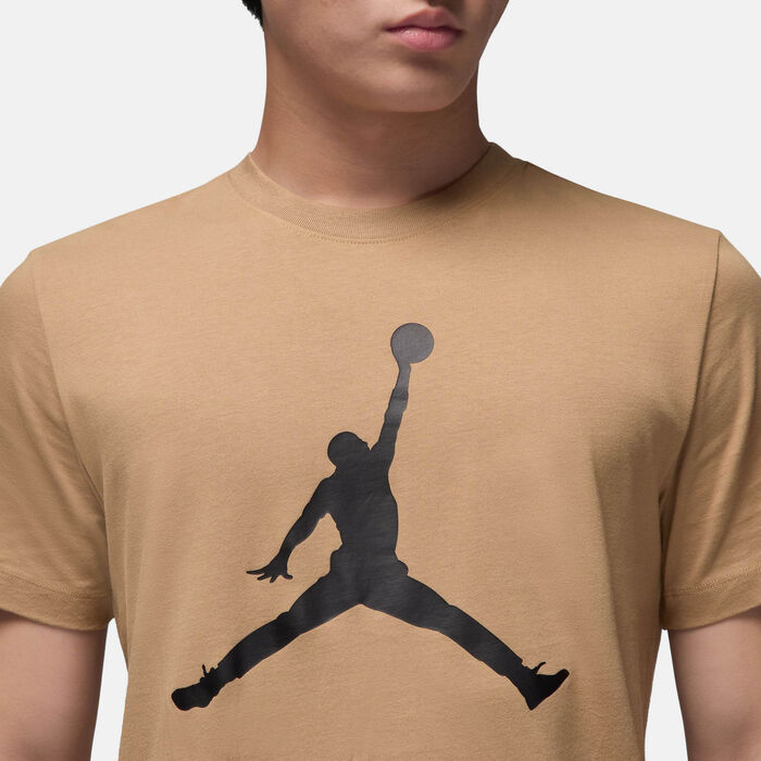 Jordan Men's Jumpman Crew T-Shirt Brown Jordan Men's Jumpman Crew T-Shirt Brown image number 3