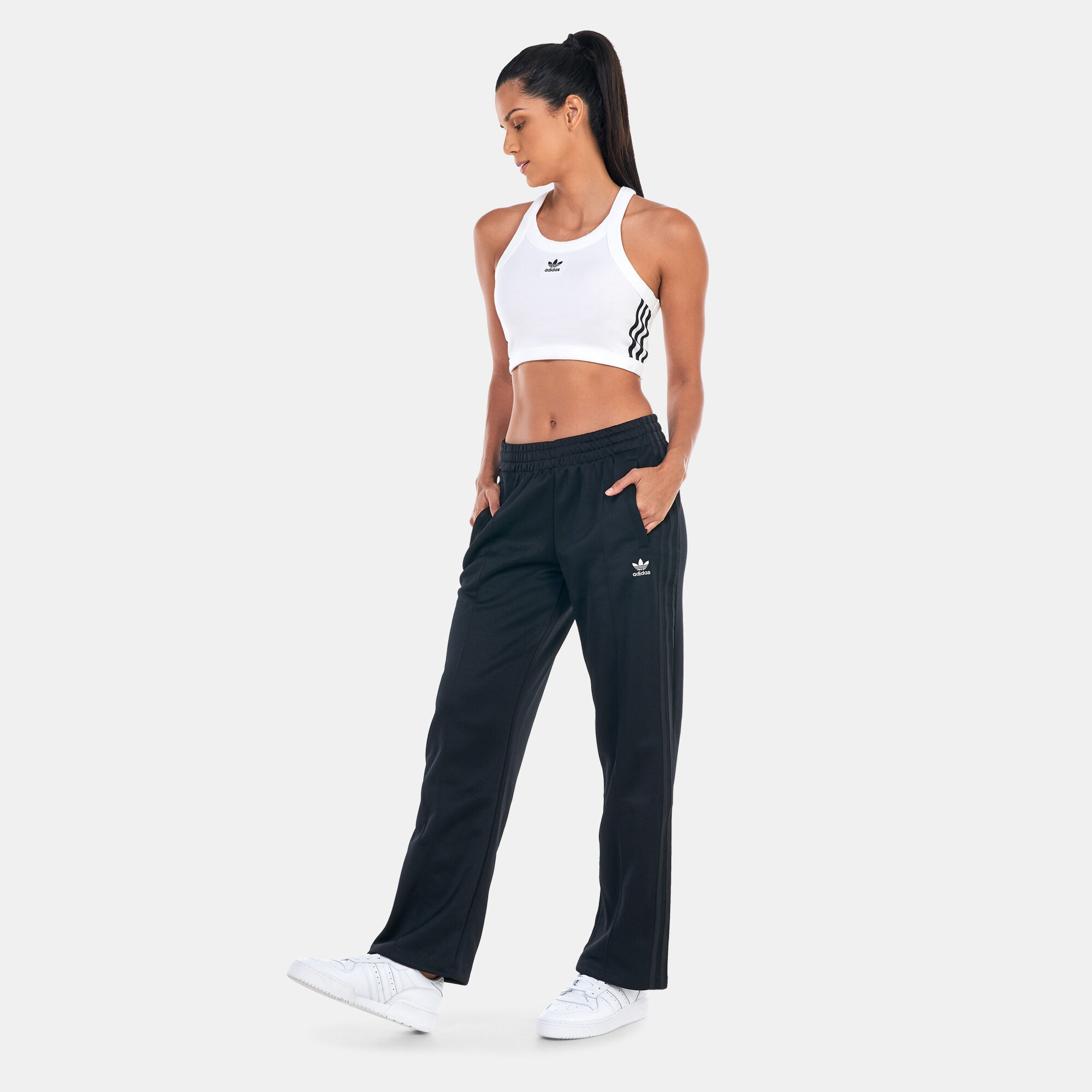 Women s Adicolor Classics Oversized SST Track Pants Black adidas Originals in KSA SSS