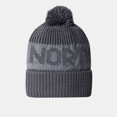The North Face Retro Cabin Beanie Black The North Face Retro Cabin Beanie Black