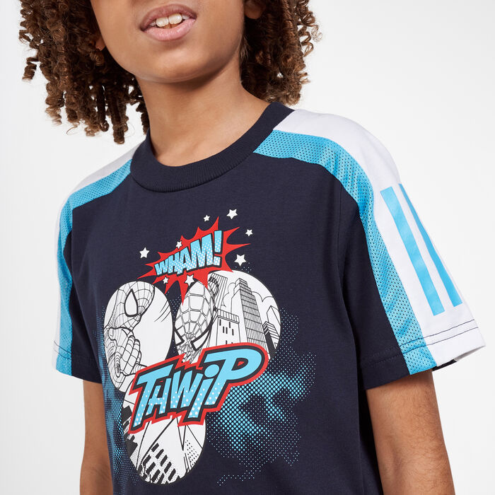 Kids' X Marvel Spider-Man T-Shirt (Younger Kids) Kids' X Marvel Spider-Man T-Shirt (Younger Kids) image number 3