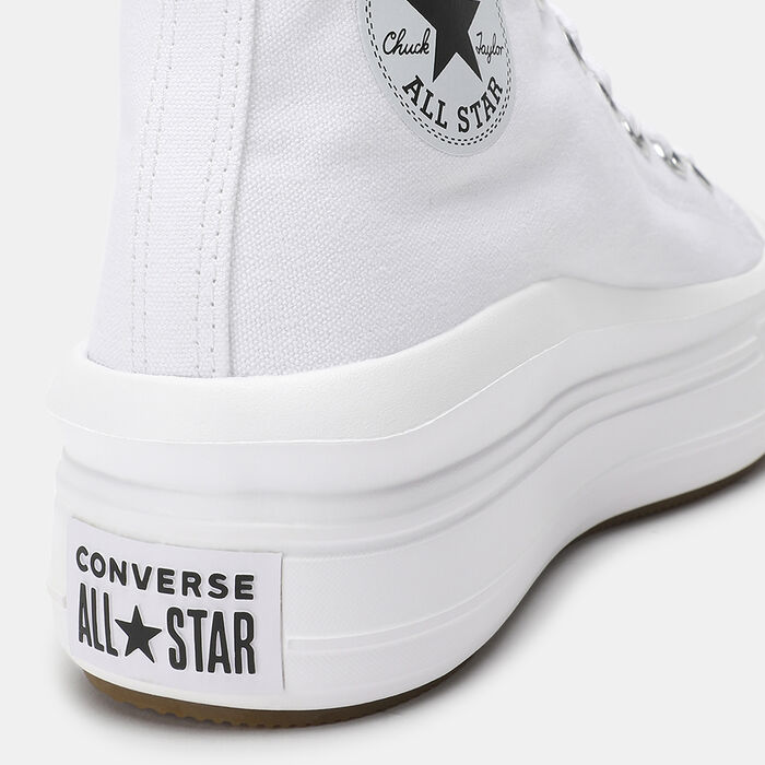 Converse Chuck Taylor All Star Move Hi Unisex Shoe White Converse Chuck Taylor All Star Move Hi Unisex Shoe White image number 4