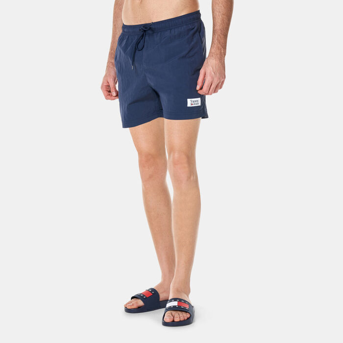 Tommy Hilfiger Men's Essential Recycled Swimming Shorts Black Tommy Hilfiger Men's Essential Recycled Swimming Shorts Black image number 0