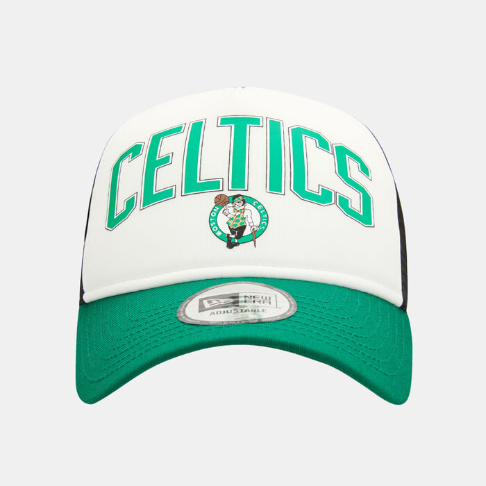 New Era Men's NBA Boston Celtics Retro E-Frame Trucker Cap Green New Era Men's NBA Boston Celtics Retro E-Frame Trucker Cap Green image number 0