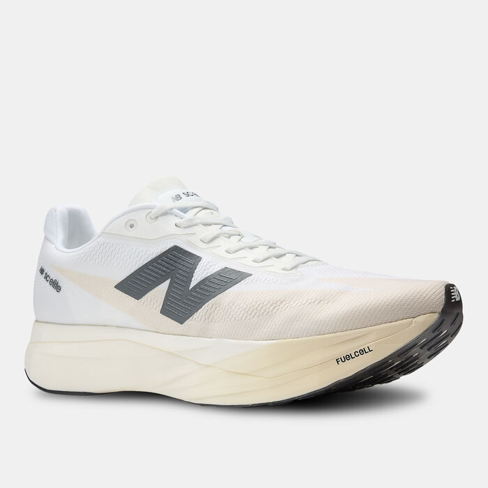 New Balance Men's FuelCell SuperComp Elite v5 Running Shoes Beige image number 1