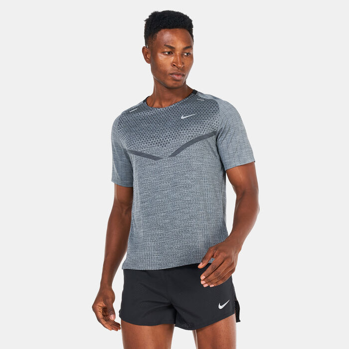 Nike Men's Dri-FIT ADV Techknit Ultra T-Shirt Grey Nike Men's Dri-FIT ADV Techknit Ultra T-Shirt Grey image number 0