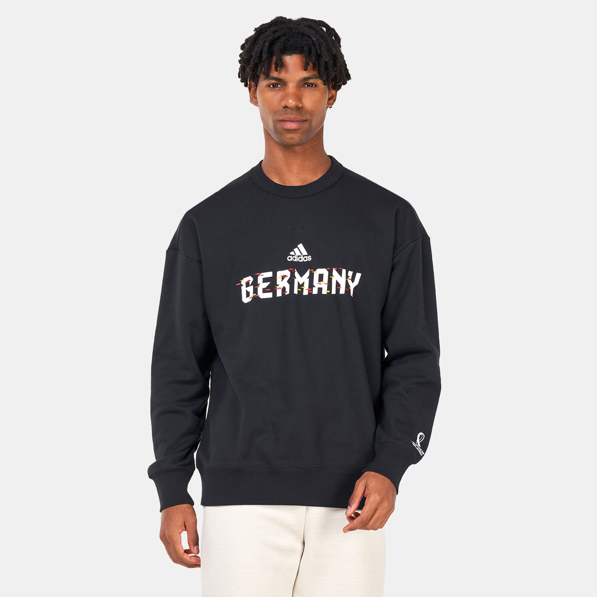 Men s FIFA World Cup 2022 Germany Sweatshirt Black adidas in KSA SSS