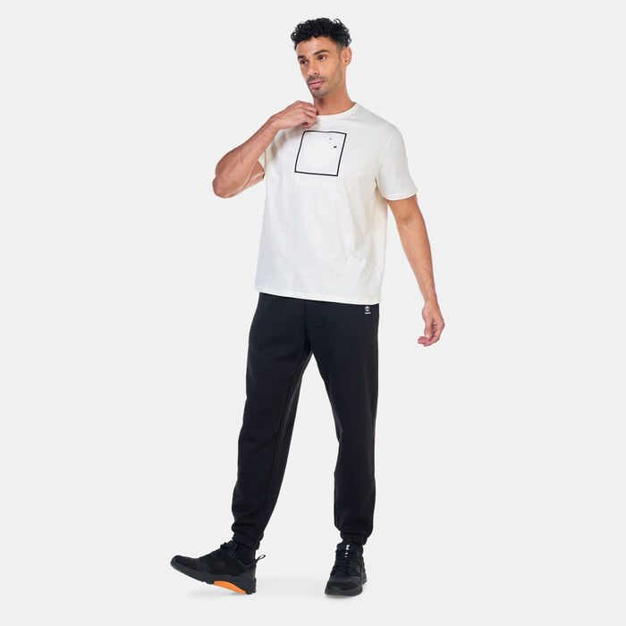 Timberland Men's Stack Logo T-Shirt White image number 2