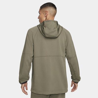 Nike Men's Dri-FIT Fleece Fitness Sweatshirt Green