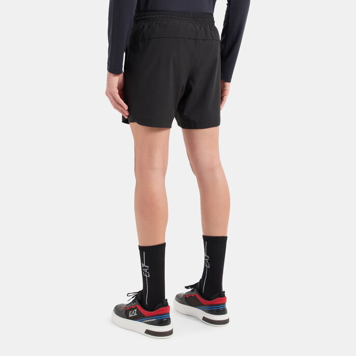 EA7 Emporio Armani Men's Vigor7 Training Shorts Black image number 1