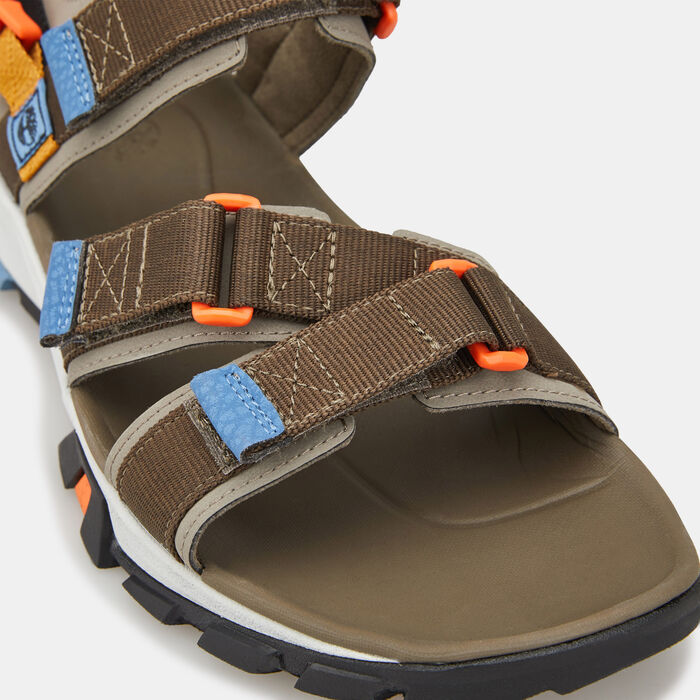 Timberland Men's Garrison Trail Webbing Sandals Grey Timberland Men's Garrison Trail Webbing Sandals Grey image number 4