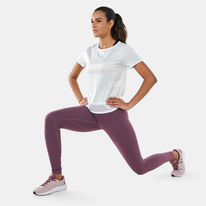 Under Armour Women's UA Tech™ Vent T-Shirt White Under Armour Women's UA Tech™ Vent T-Shirt White image number 2