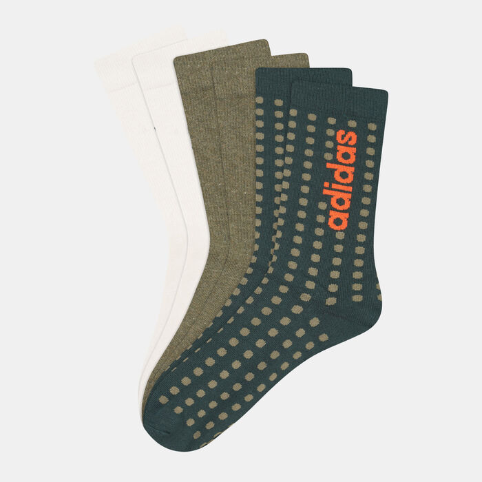 adidas Graphic Crew Socks (3 Pack) Multi-Color adidas Graphic Crew Socks (3 Pack) Multi-Color image number 0
