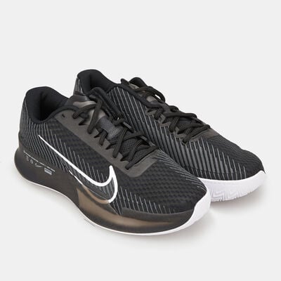 Nike Women's Court Air Zoom Vapor 11 Clay Tennis Shoe Black Nike Women's Court Air Zoom Vapor 11 Clay Tennis Shoe Black