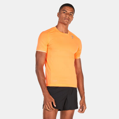 EA7 Emporio Armani Men's Vigor 7 T-Shirt Orange