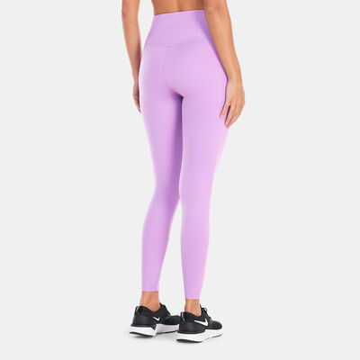 Nike Women's Go Firm-Support Mid-Rise 7/8 Leggings Blue