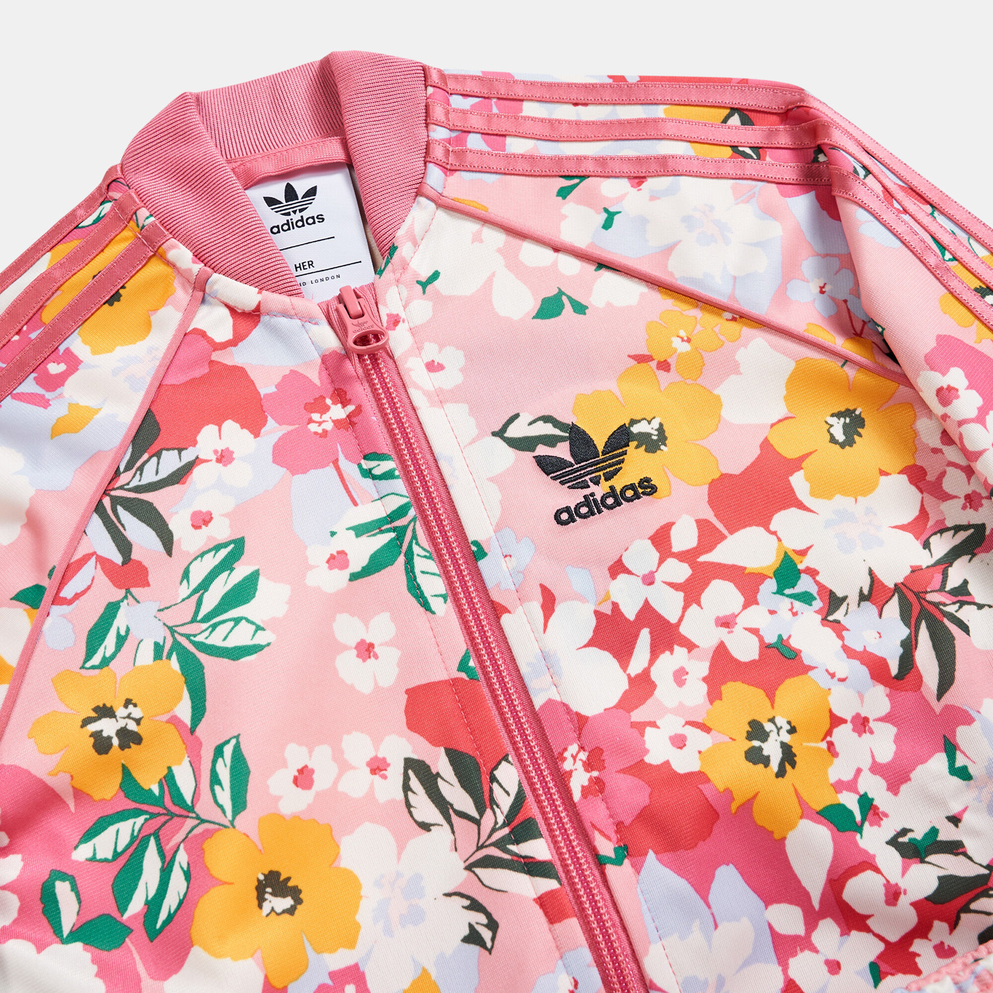 Adidas pink floral 2025