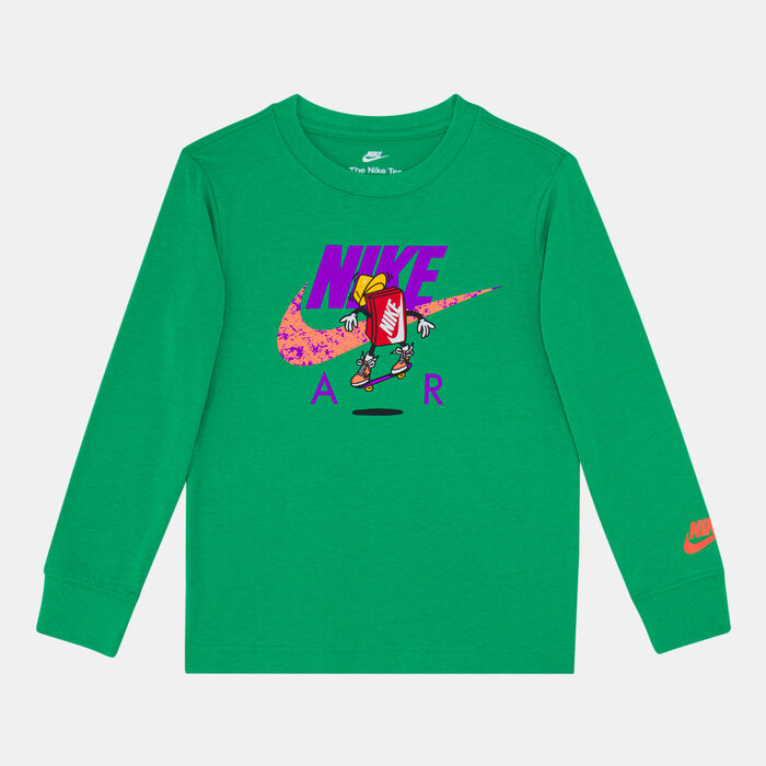Nike Kids' Boxy Air T-Shirt Green Nike Kids' Boxy Air T-Shirt Green image number 0