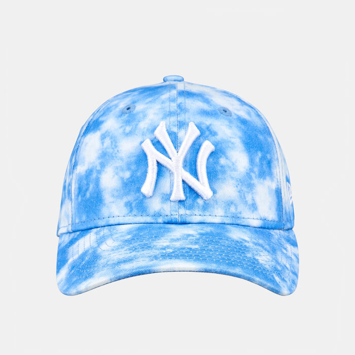 New Era Women's New York Yankees Tie Dye 9FORTY Adjustable Cap Blue New Era Women's New York Yankees Tie Dye 9FORTY Adjustable Cap Blue image number 0