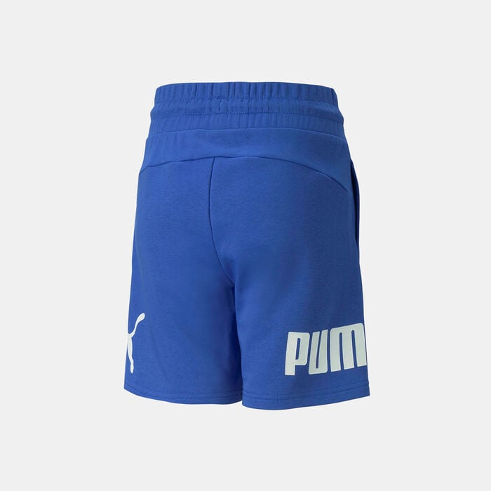 PUMA Kids' POWER Shorts Blue PUMA Kids' POWER Shorts Blue image number 1