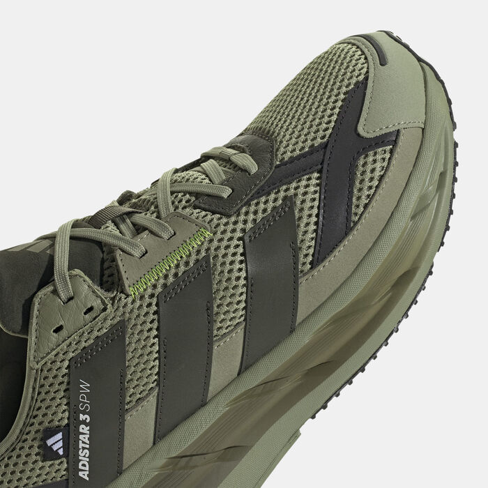 adidas Men's Adistar 3 Sportswear Shoes Green image number 5