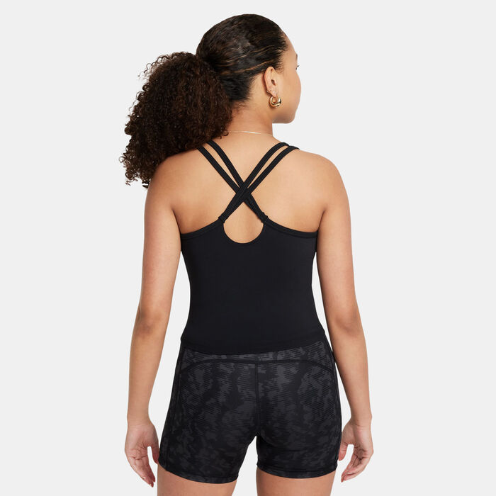 Nike Kids' One Dri-FIT Training Tank Top Black Nike Kids' One Dri-FIT Training Tank Top Black image number 1