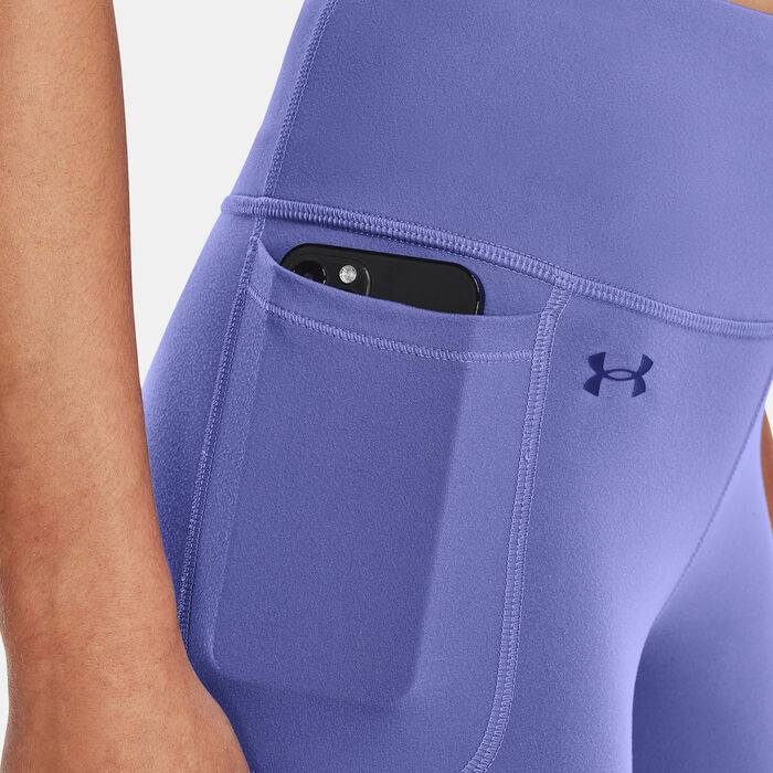 Under Armour Women's Motion Ankle Training Leggings Blue image number 3