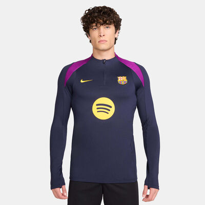 Nike Men's FC Barcelona Strike Pre-Match Football Top Purple