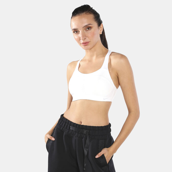 Nike Women's Alpha Sports Bra White Nike Women's Alpha Sports Bra White image number 0