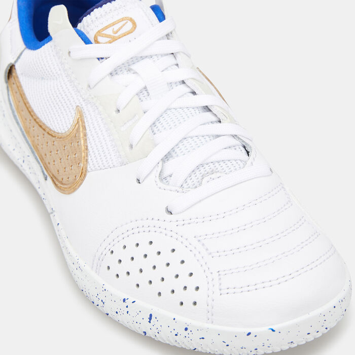 Nike Kids' Jr. Streetgato Football Shoe (Older Kids) White image number 4