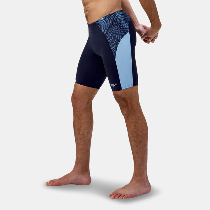 Speedo Men's Endurance+ Max Splice Swimming Jammers Blue Speedo Men's Endurance+ Max Splice Swimming Jammers Blue image number 0