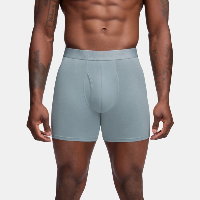 Under Armour Men's Performance Boxers (3 Pieces) Grey Under Armour Men's Performance Boxers (3 Pieces) Grey image number 0