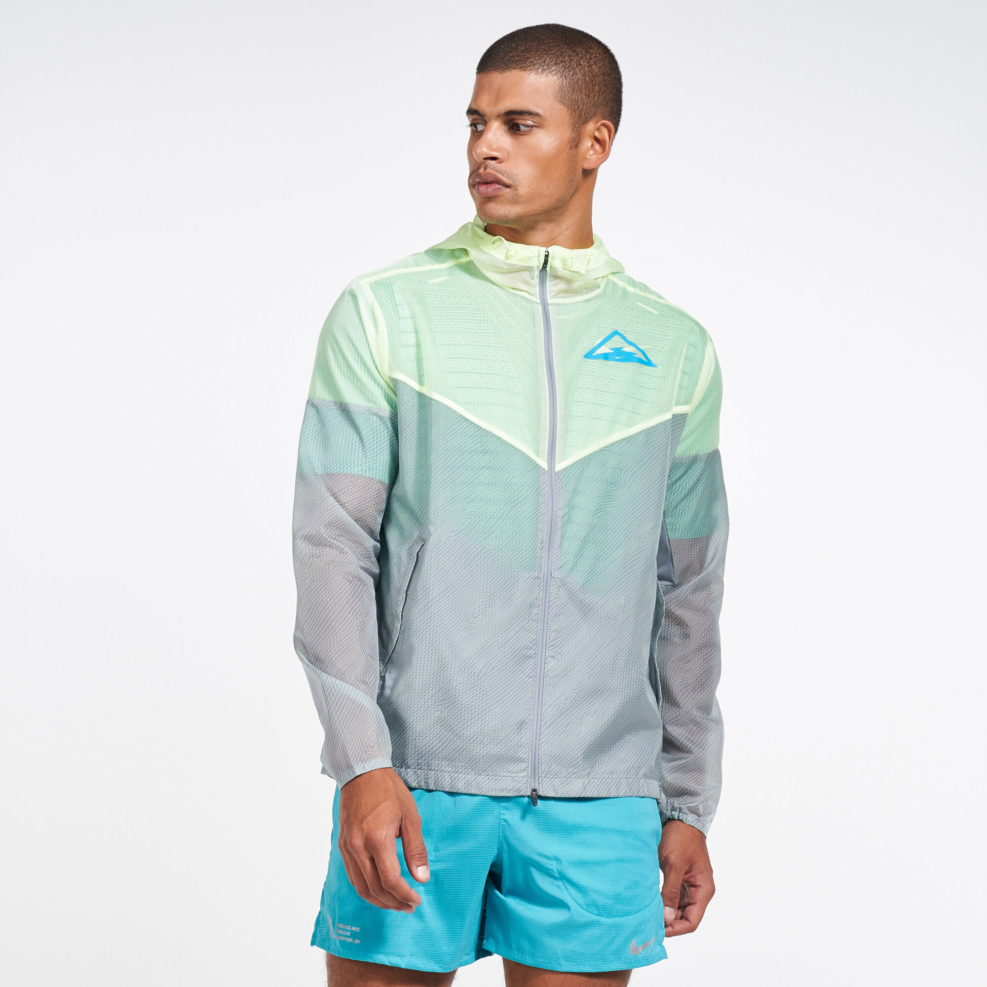 Buy Nike Men s Windrunner Trail Jacket Grey in KSA SSS