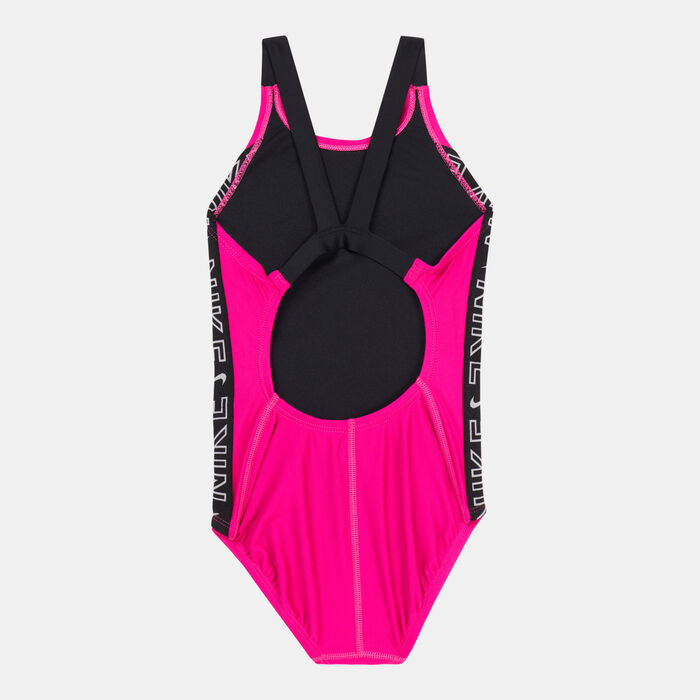 Nike Swim Kids' Fastback One-Piece Swimsuit Pink image number 1