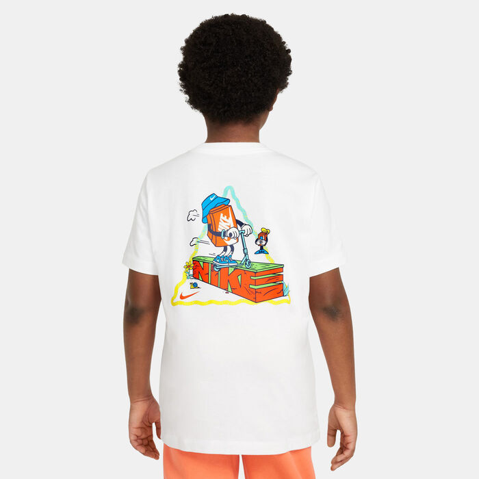 Nike Kids' Sportswear T-Shirt White Nike Kids' Sportswear T-Shirt White image number 1
