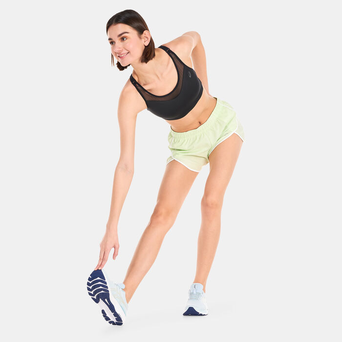 ASICS Women's Accelerate High-Support Sports Bra Black ASICS Women's Accelerate High-Support Sports Bra Black image number 2