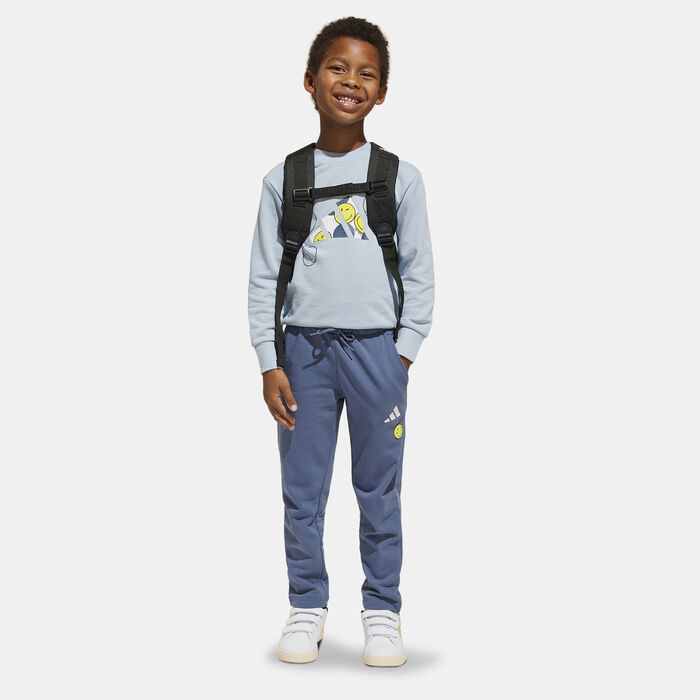 adidas Kids' Smileyworld Joggers Set Blue image number 2