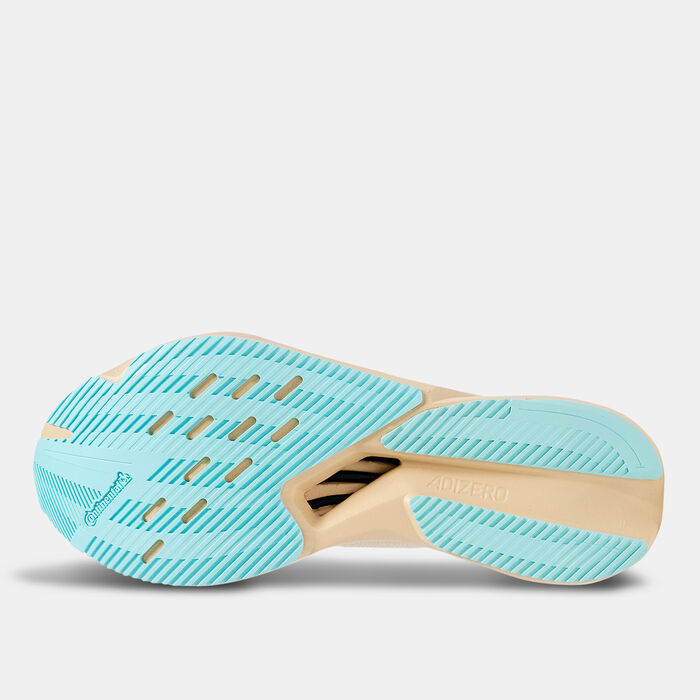 adidas Men's DR Adizero Boston 12 Dub Running Shoes Beige adidas Men's DR Adizero Boston 12 Dub Running Shoes Beige image number 3