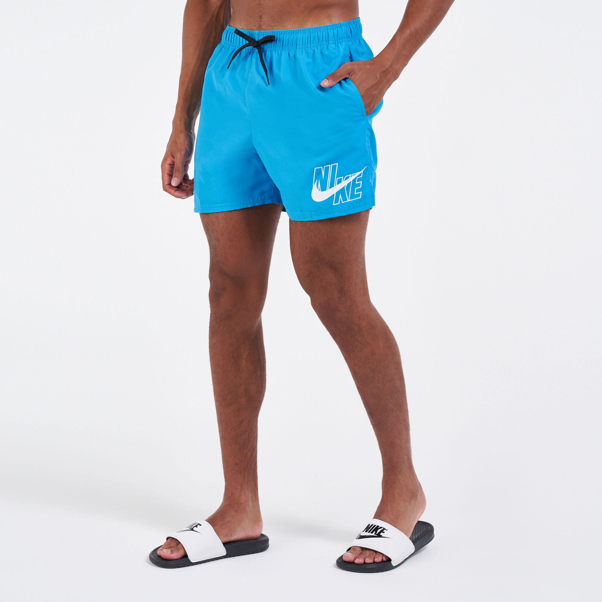 Buy Nike Swim Men s 5 Inch Volley Swimming Shorts yellow in KSA SSS