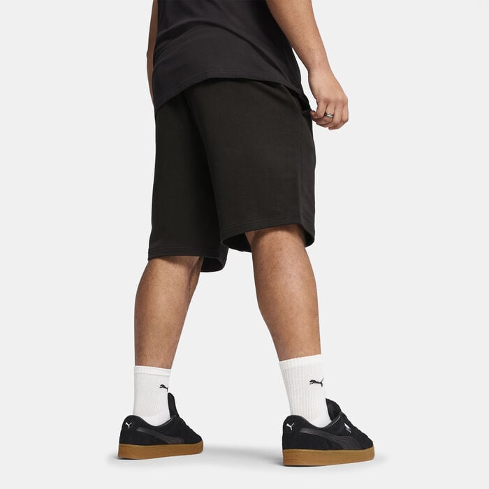 PUMA Men's Essentials No. 1 Logo Shorts Black PUMA Men's Essentials No. 1 Logo Shorts Black image number 1